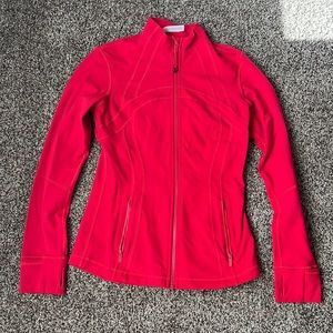 Lululemon Red zip up